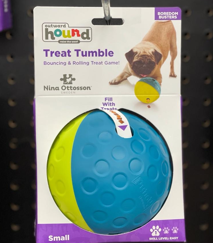 Nina Ottosson Dog Treat Tumble Ball Boredom Buster