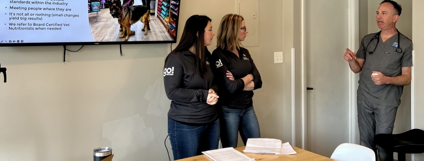 NorthPoint Presentation at local veterinary office